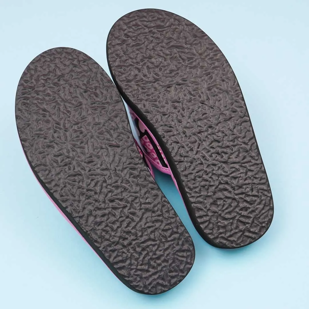 Hello Kitty Velcro Massage Sandals - Pink / Medium