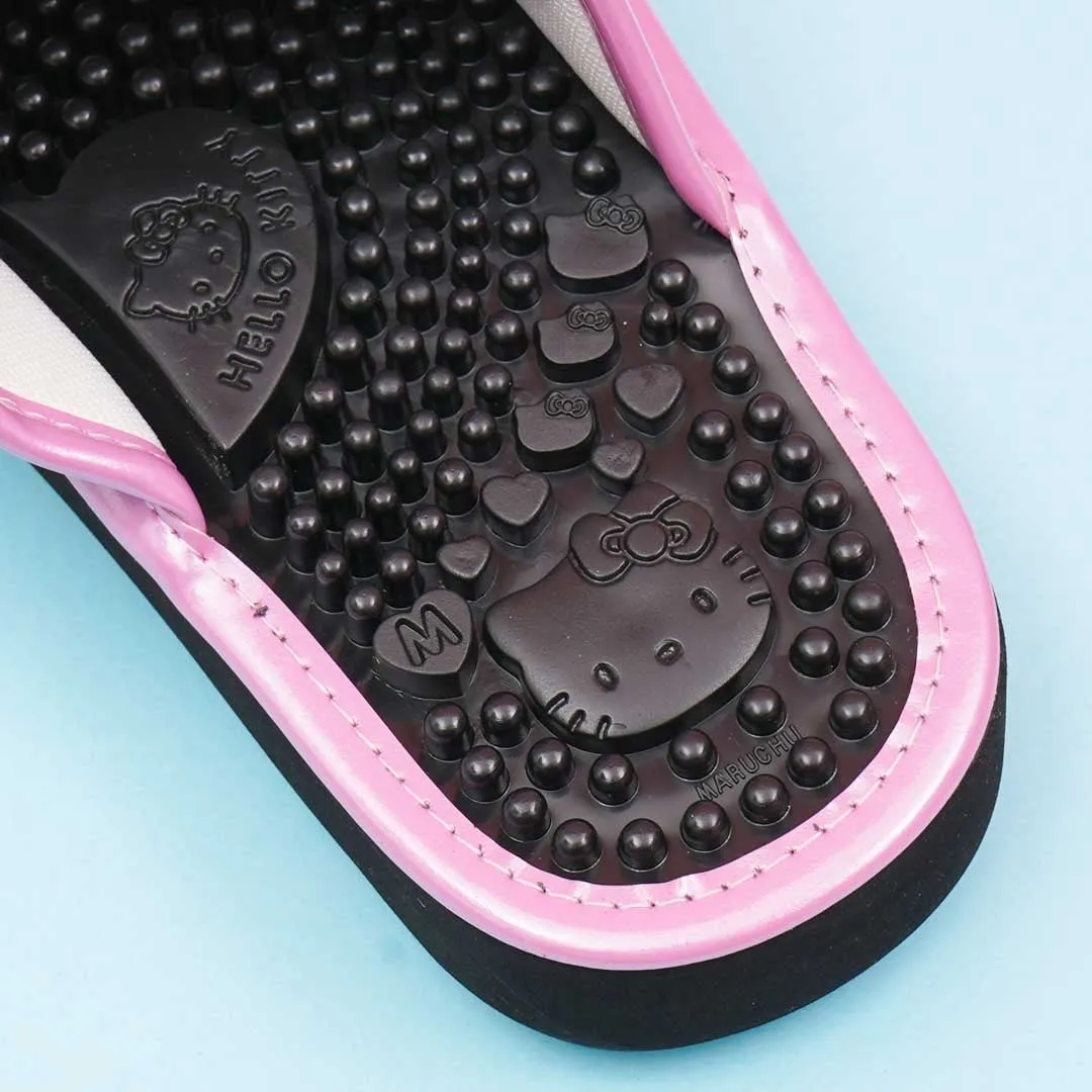 Hello Kitty Velcro Massage Sandals - Pink / Medium