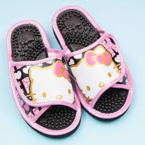 Hello Kitty Velcro Massage Sandals - Pink / Medium