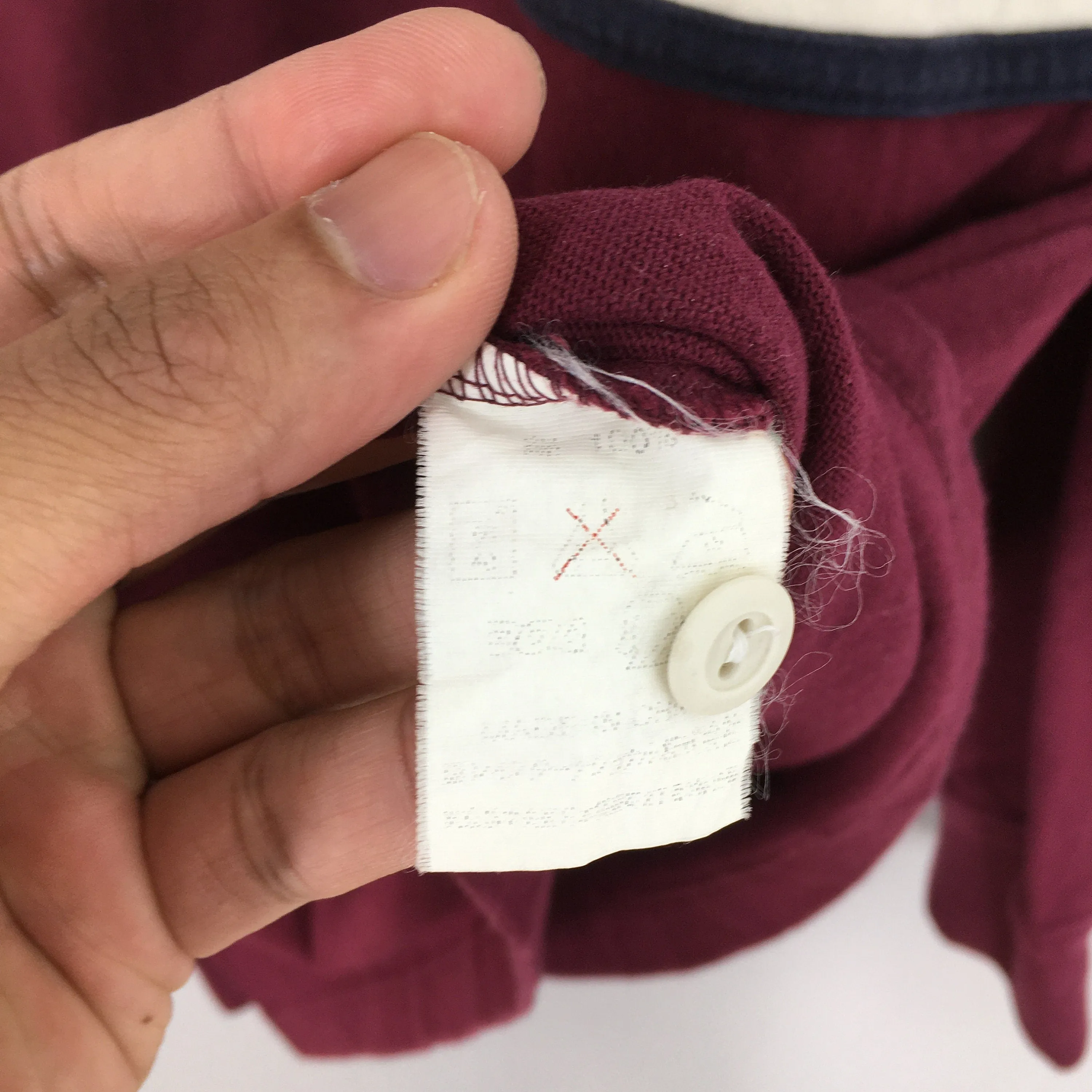 Life Tools Burgundy Rugby Shirt Medium