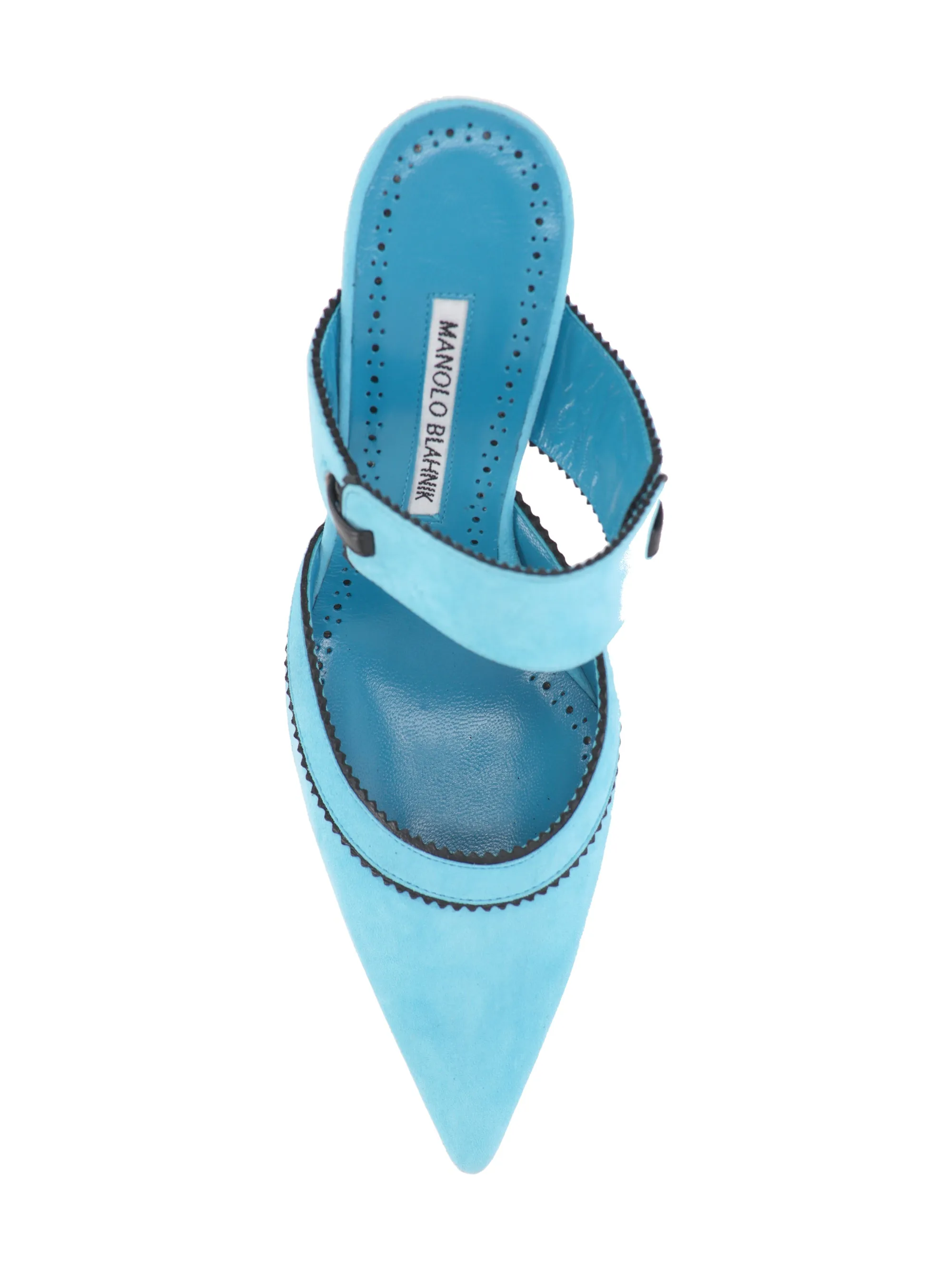 Light Blue Heeled Women's Sandals