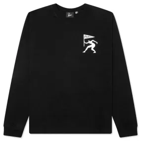 Neurotic Flag Long Sleeve T-Shirt - Black