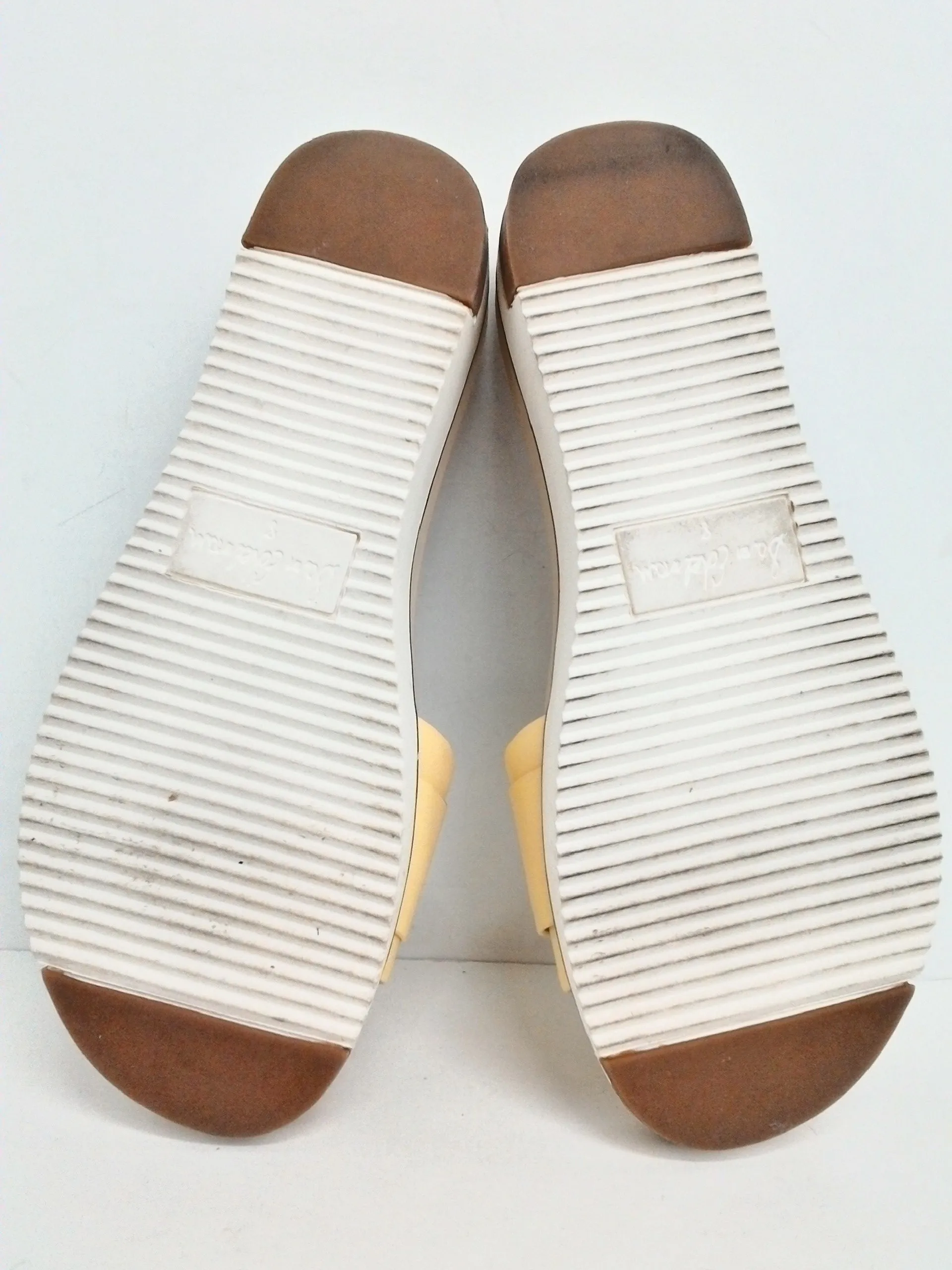 Sam Edelman Women's Ariane Yellow Sandals Size 8 M