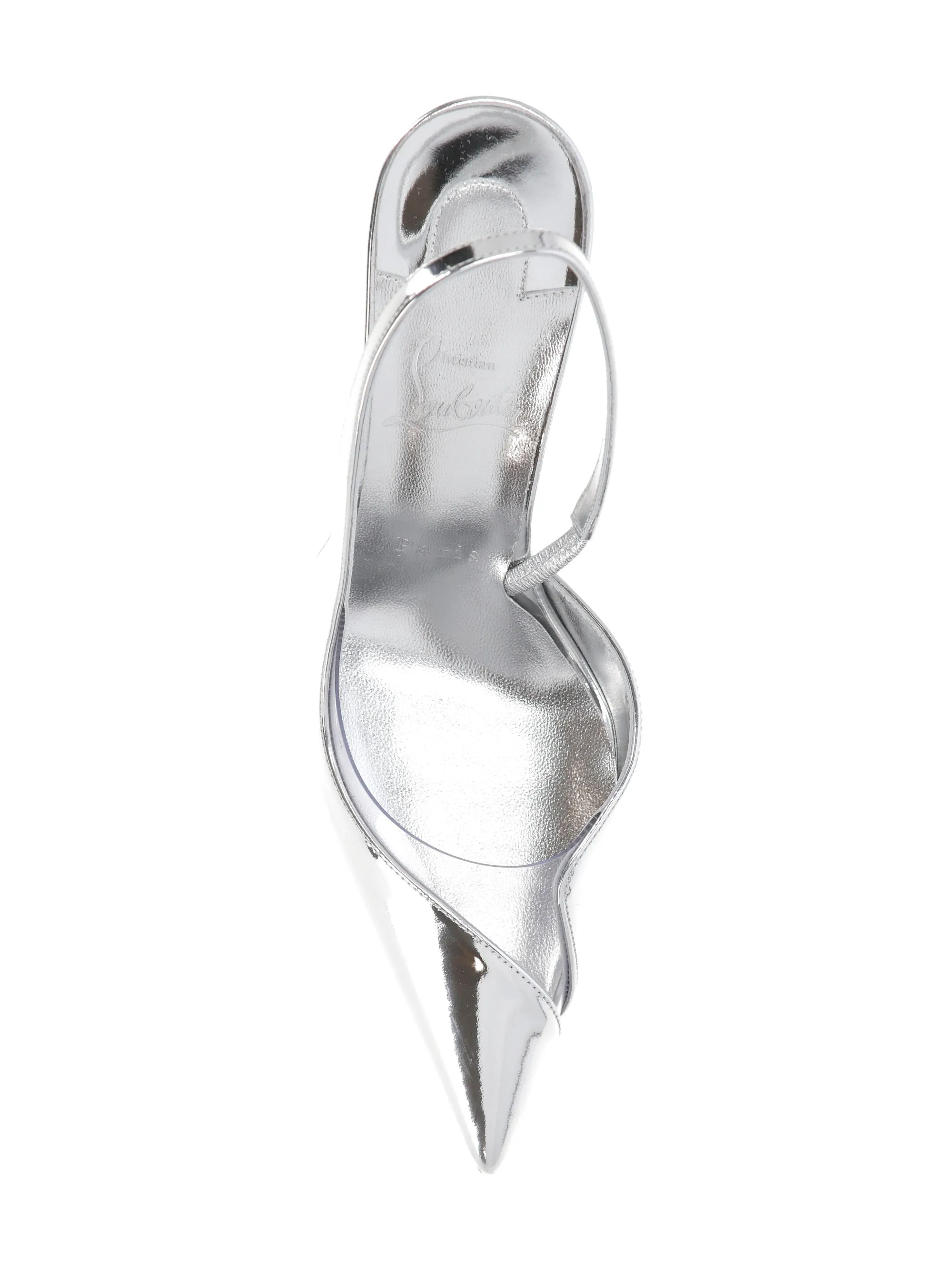 Silver Heeled Sandals for Women