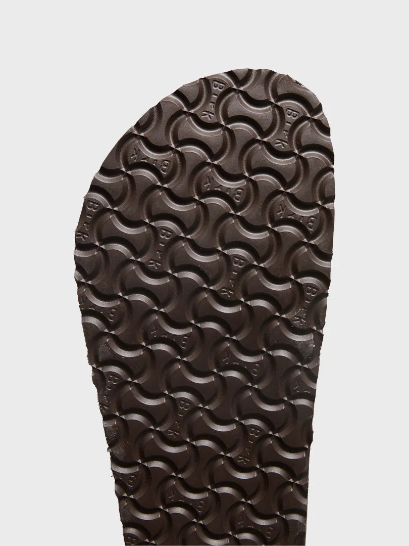 Tokio Cazador Leather Sandals in Brown