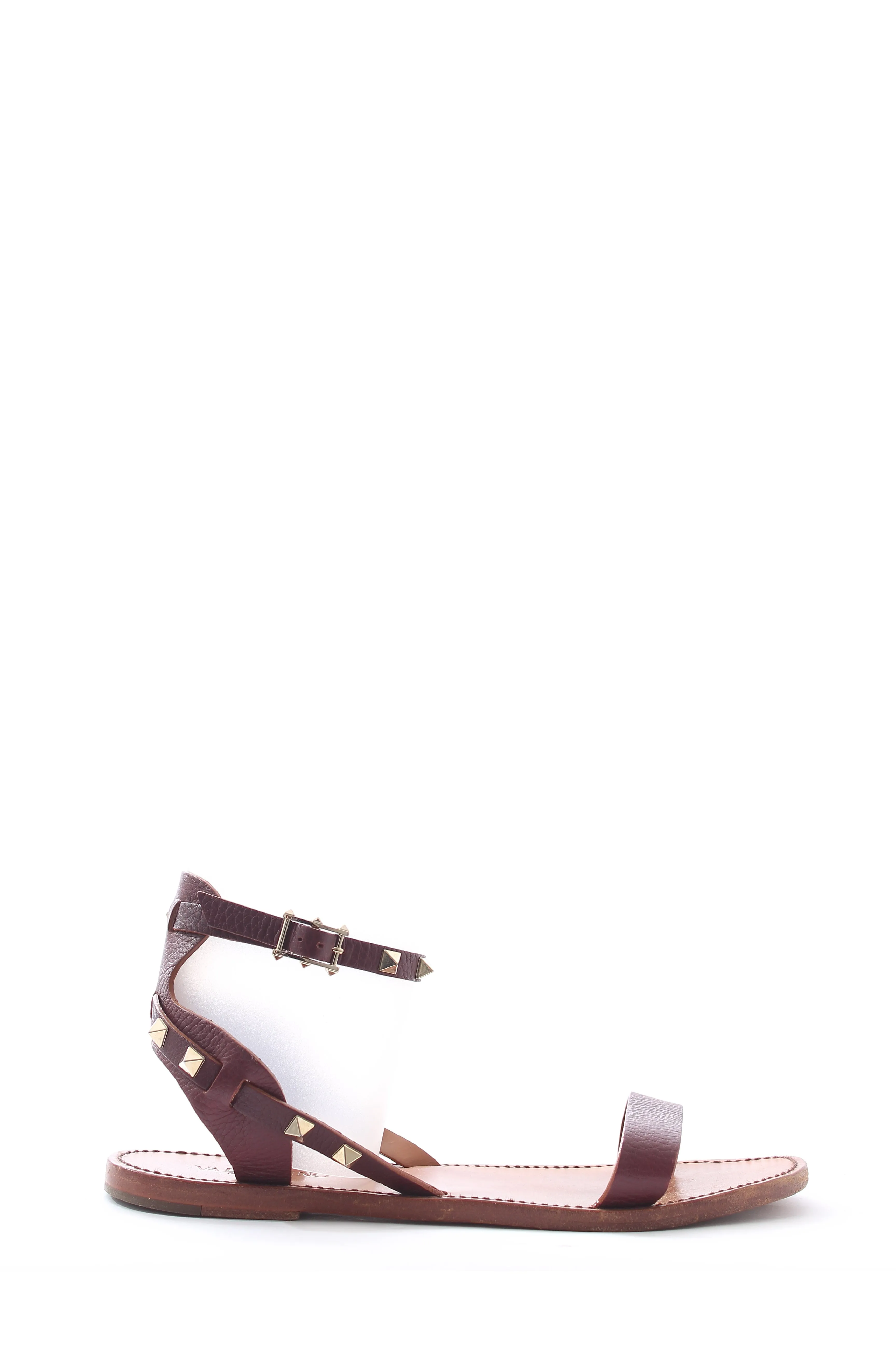 Valentino Rockstud Leather Sandals