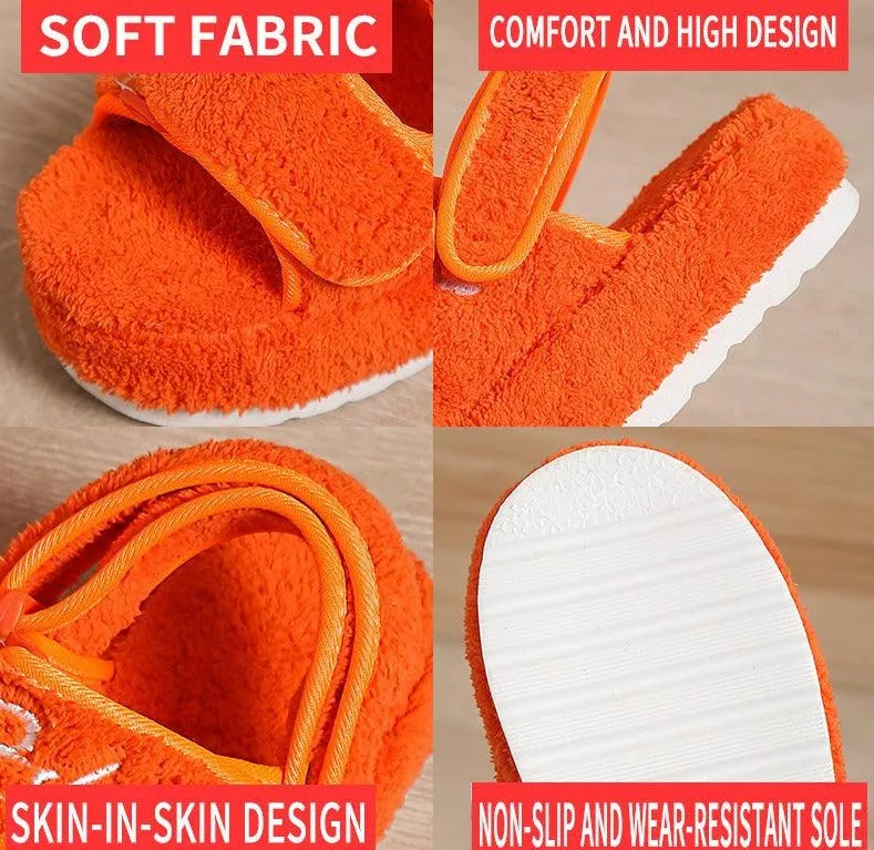 Women's Terry Cloth Casual Thick Bottom Sandals