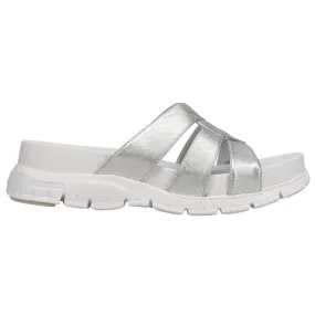 ZEROGRAND Slotted Metallic Slide Sandals