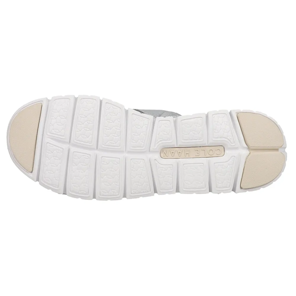ZEROGRAND Slotted Metallic Slide Sandals